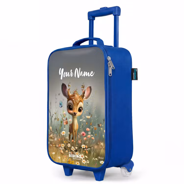 Children's suitcase with name - Blue - Valerie fielder — 5