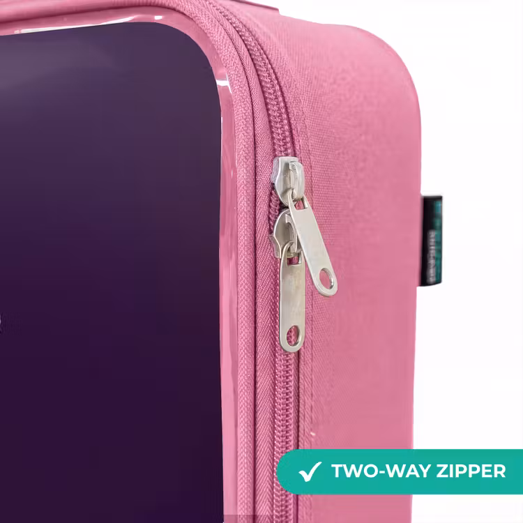 Children's suitcase with name - Pink - Baboon Beats — 4