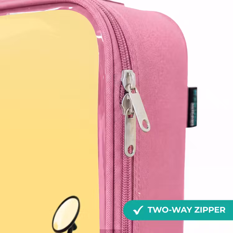 Children's suitcase with name - Pink - Escar-Go - Yellow — 4