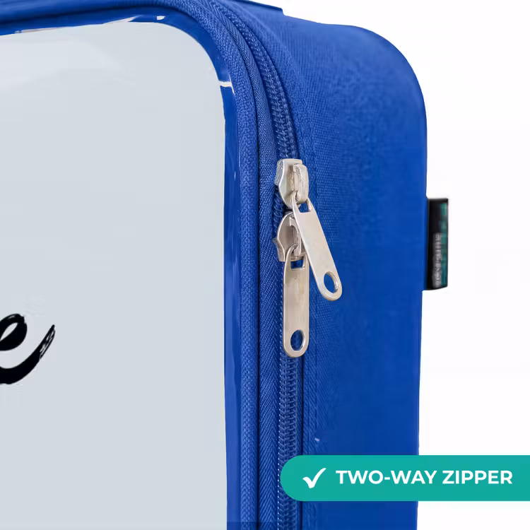 Children's suitcase with name - Blue - Tigo triceratops — 6