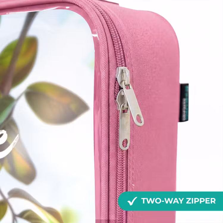 Children's suitcase with name - Pink - Alex monkey — 4