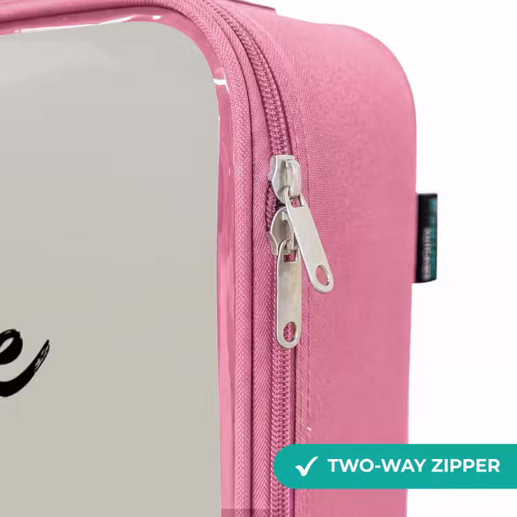Children's suitcase with name - Pink - Danny dino — 4
