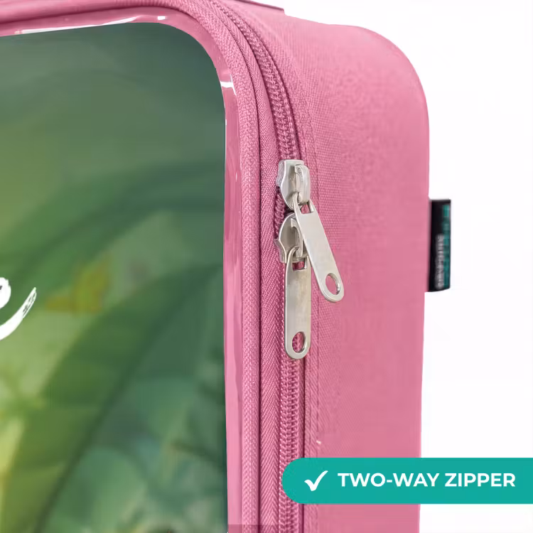 Children's suitcase with name - Pink - Donny Dino — 4
