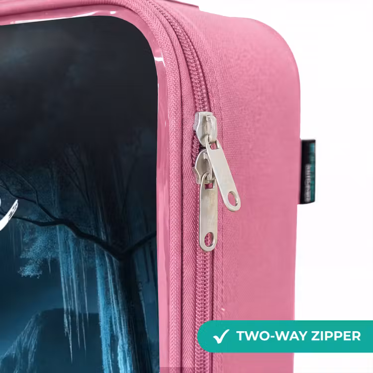 Children's suitcase with name - Pink - Junglosaurus — 4