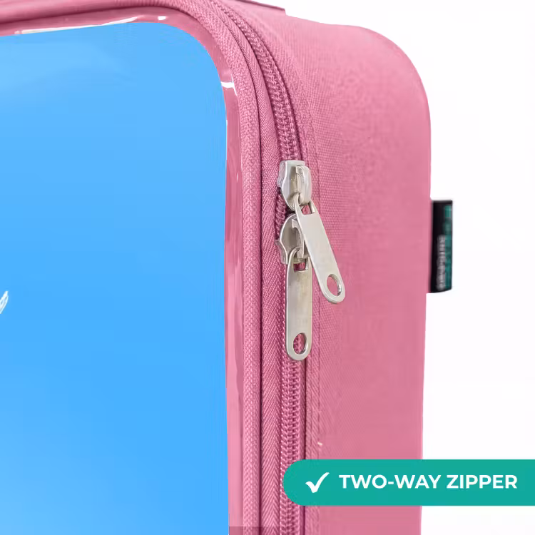 Children's suitcase with name - Pink - Musclesaurus — 4