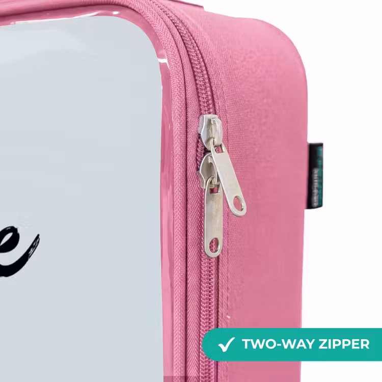 Children's suitcase with name - Pink - Tigo triceratops — 4