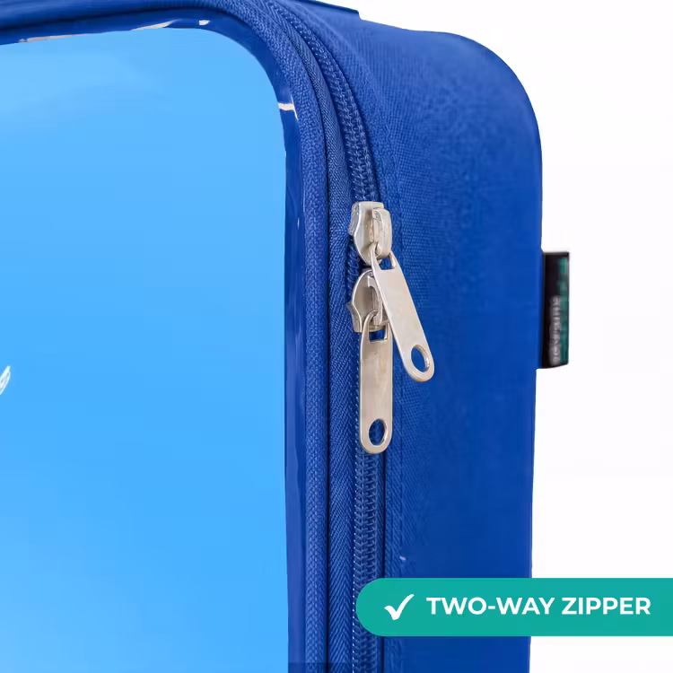Children's suitcase with name - Blue - Musclesaurus — 6