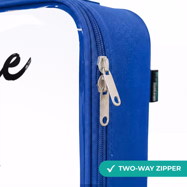 Children's suitcase with name - Blue - Dinos - Animals - Green - Orange — 6
