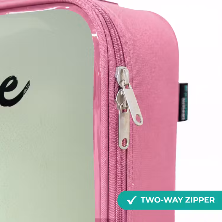 Children's suitcase with name - Pink - Animal - Dino - Nature — 4