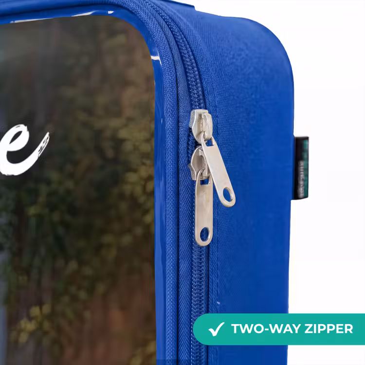 Children's suitcase with name - Blue - Bear - Butterflies - Forest - Fairy — 6