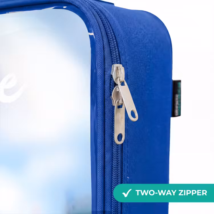 Children's suitcase with name - Blue - rabbit - Balloons — 6