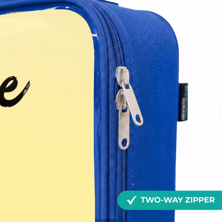 Children's suitcase with name - Blue - Kawai - Chick - Yellow — 6