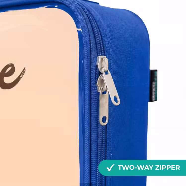 Children's suitcase with name - Blue - Kawai - Dino - Bubbletea — 6