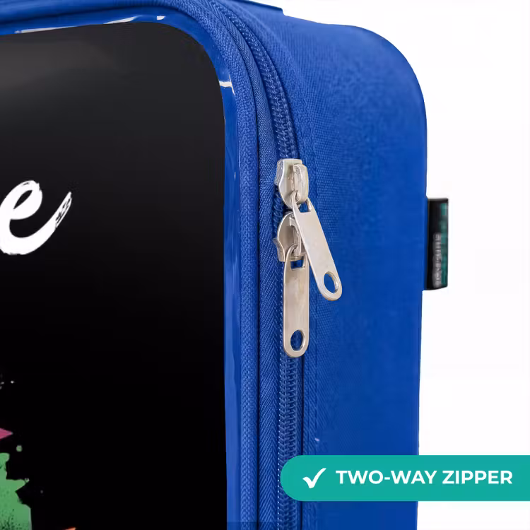 Children's suitcase with name - Blue - Controller - Game - Graffiti - Text — 6