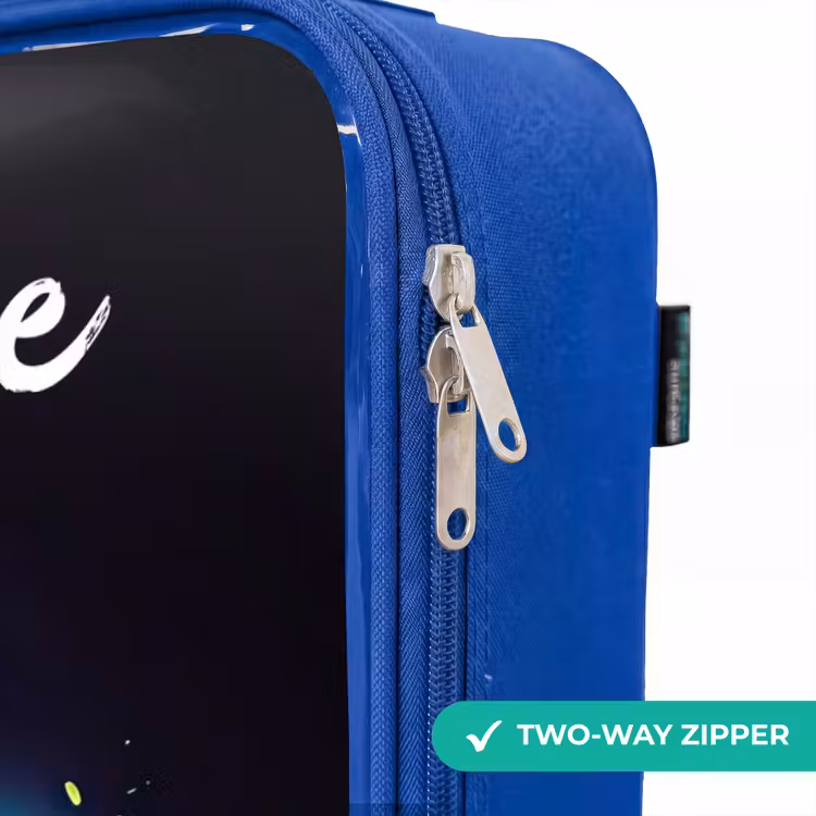 Children's suitcase with name - Blue - Neon - Controller - Paint splashes - Game — 6