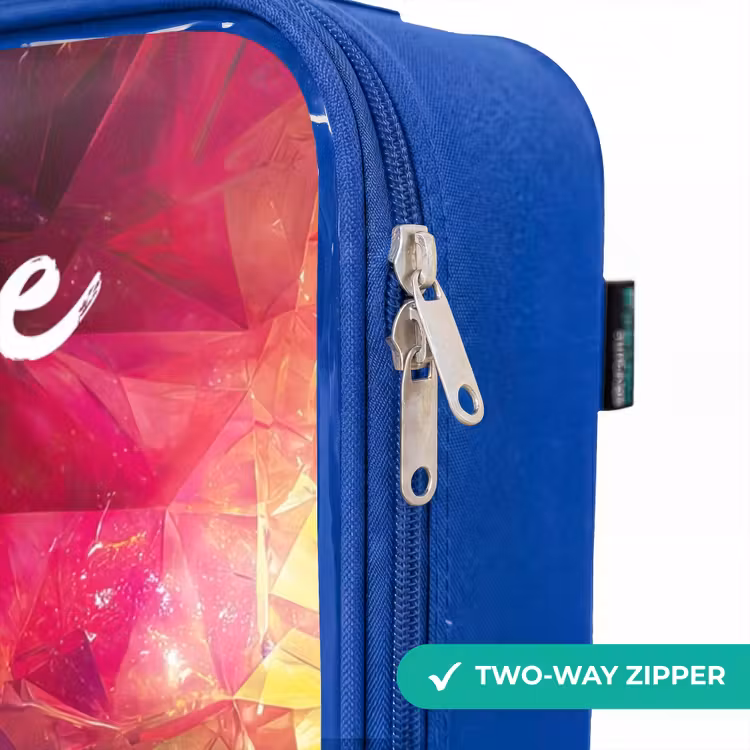 Children's suitcase with name - Blue - Symbols - Game - Colorful — 6