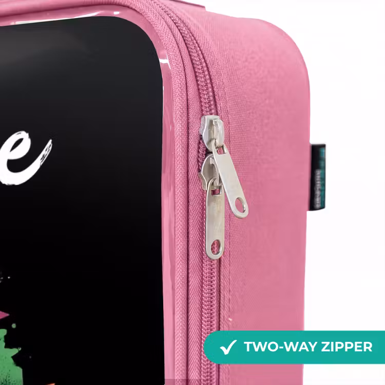 Children's suitcase with name - Pink - Controller - Game - Graffiti - Text — 4