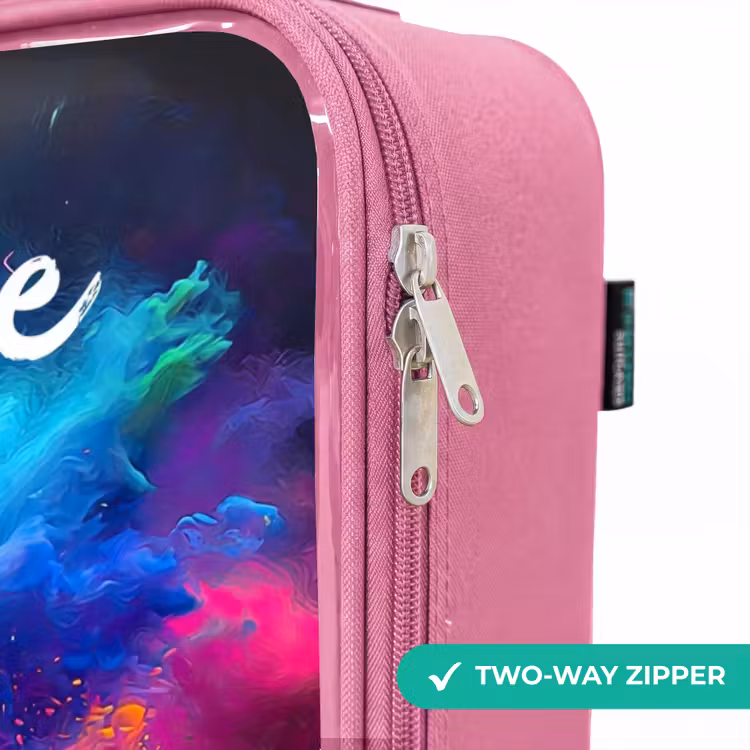 Children's suitcase with name - Pink - Game - Controller - Colorful - Explosion — 4