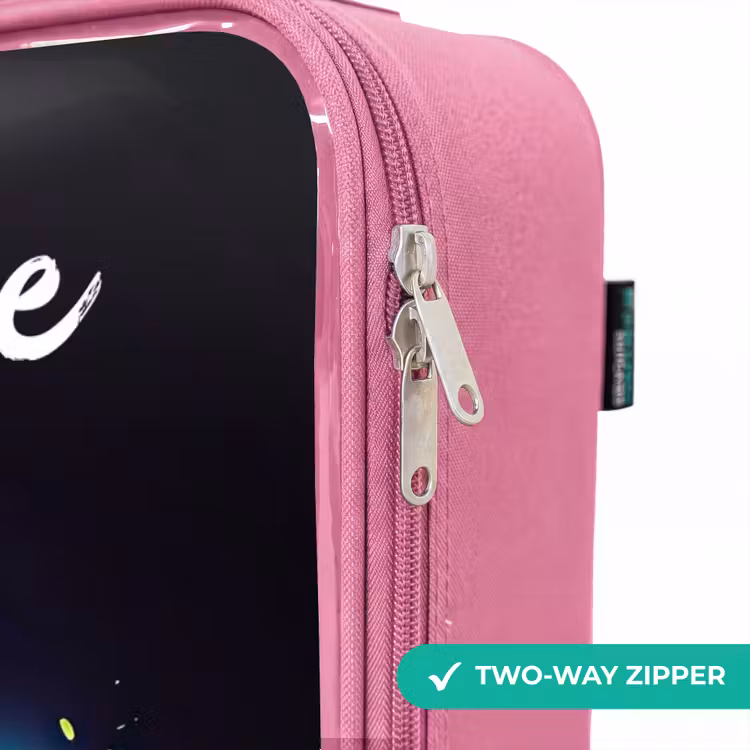 Children's suitcase with name - Pink - Neon - Controller - Paint splashes - Game — 4