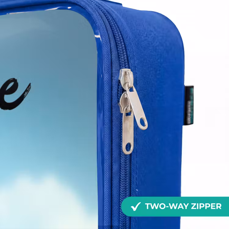 Children's suitcase with name - Blue - Golf - Dino - Green — 6