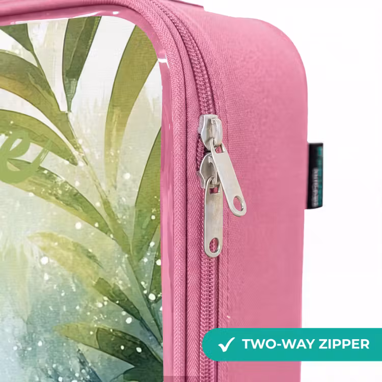 Children's suitcase with name - Pink - Dino - Turtle - Jungle — 4
