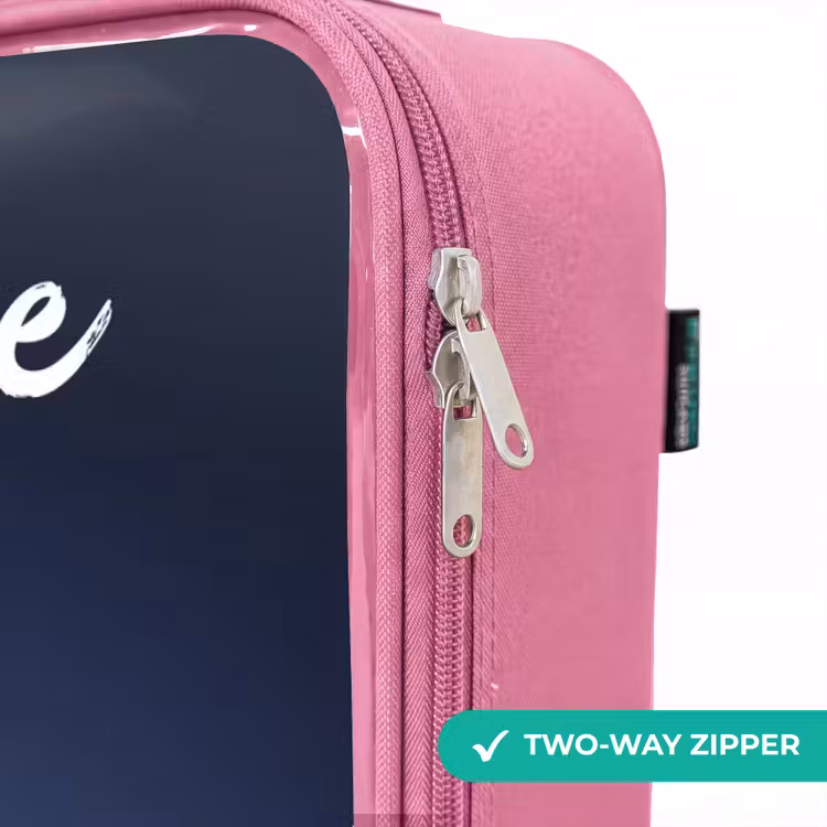 Children's suitcase with name - Pink - Enchanted girl with cauldron — 4