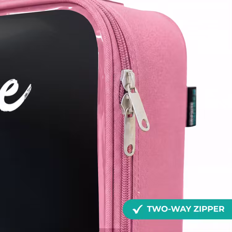 Children's suitcase with name - Pink - Witch with Sparkling Magic Potion — 4