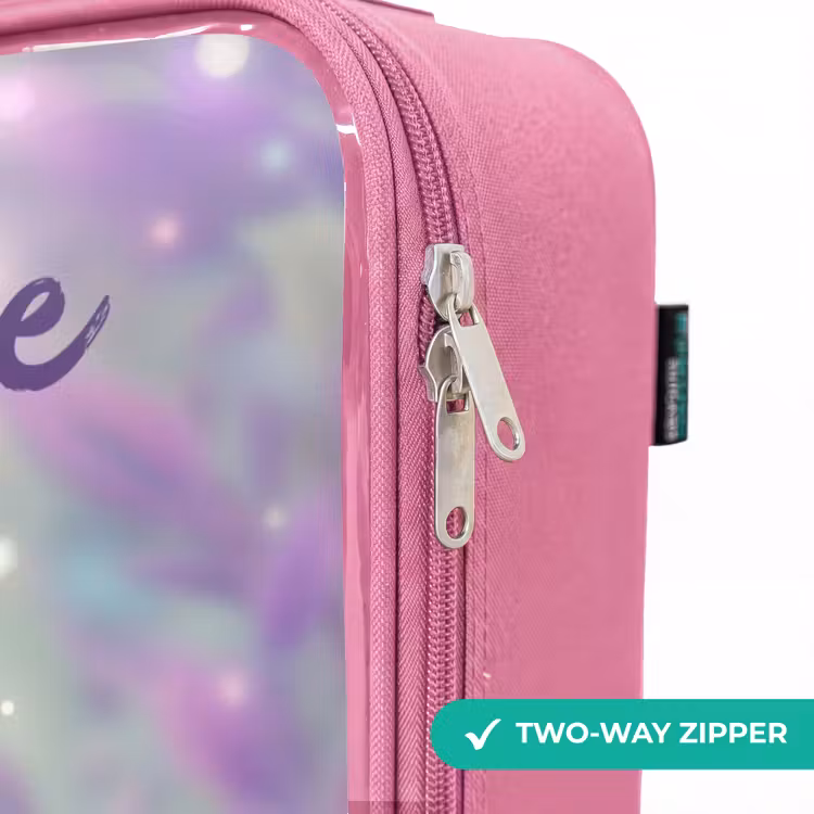 Children's suitcase with name - Pink - Elf - Magic — 4