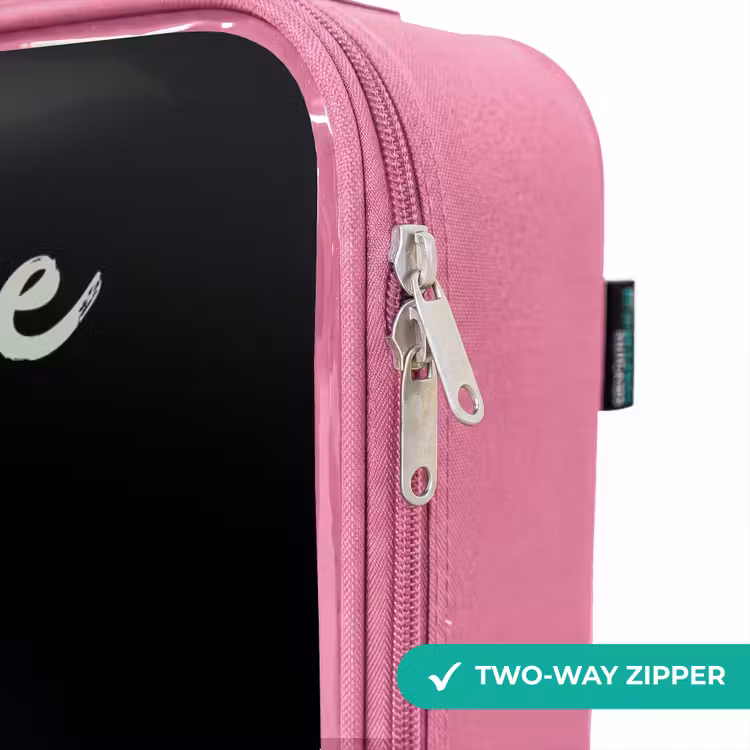 Children's suitcase with name - Pink - Witch - Cauldron - Magic — 4