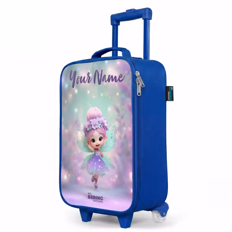 Children's suitcase with name - Blue - Elf - Magic — 5