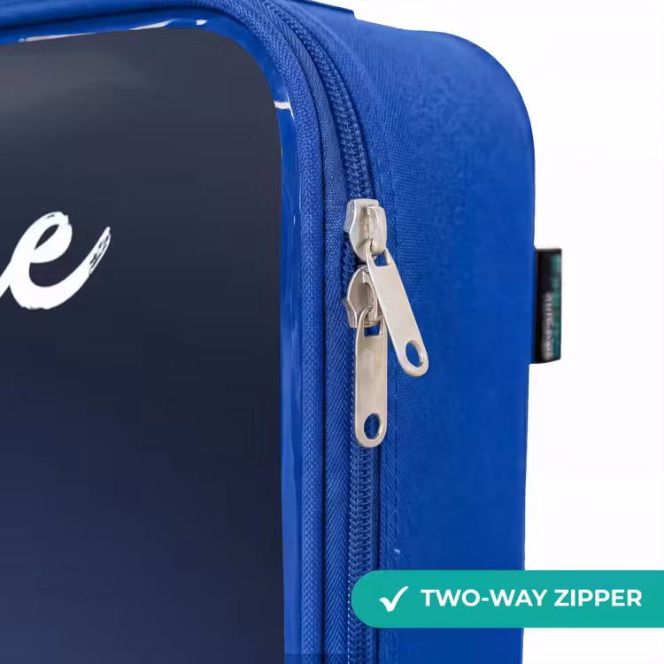 Children's suitcase with name - Blue - Enchanted girl with cauldron — 6