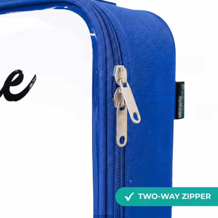 Children's suitcase with name - Blue - Star magic with curls — 6