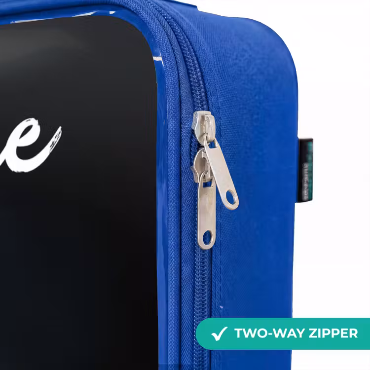 Children's suitcase with name - Blue - Witch with Sparkling Magic Potion — 6