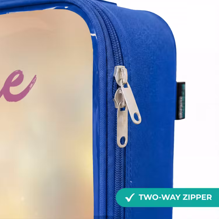 Children's suitcase with name - Blue - Hamster - Flower - Nature - Animal — 6