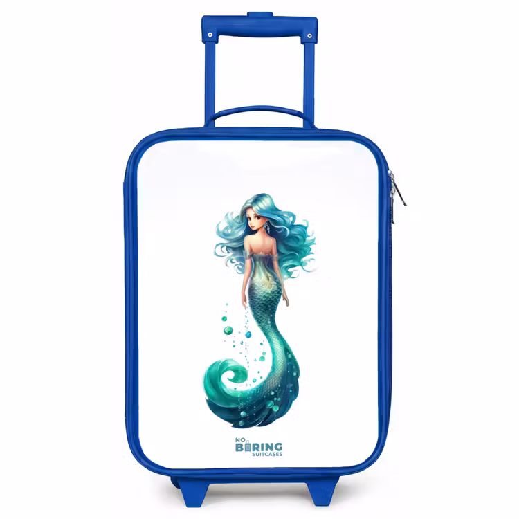 Children's suitcase - Blue - Sandra emerald — 1