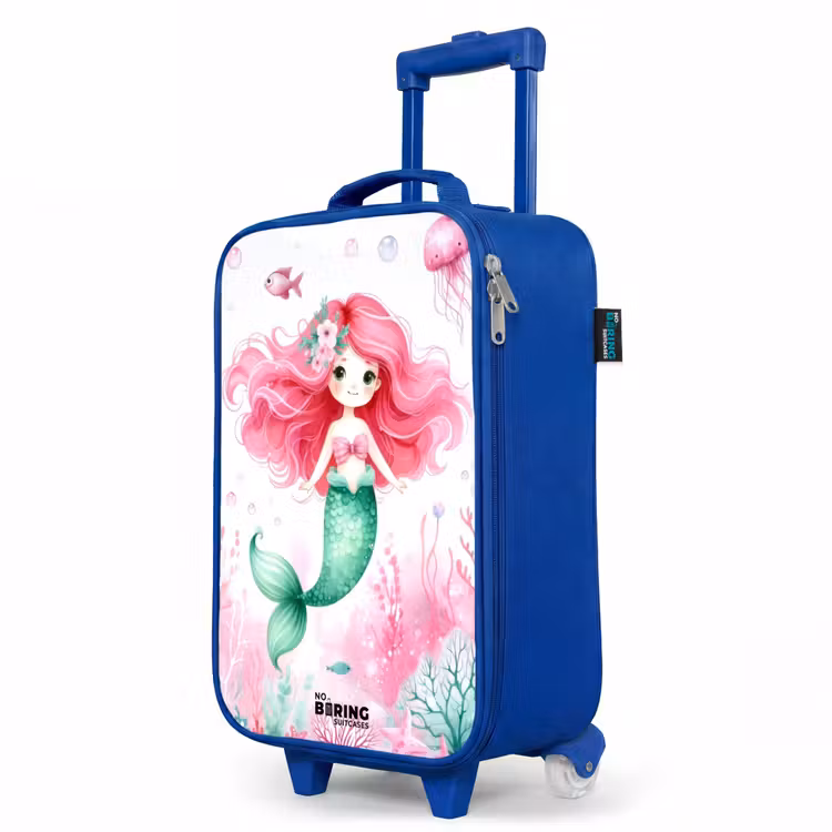 Children's suitcase - Blue - Serena shell child — 5