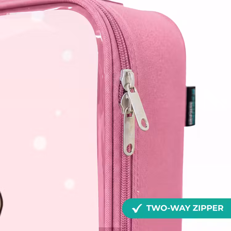 Children's suitcase - Pink - Princess with a pink dress — 4
