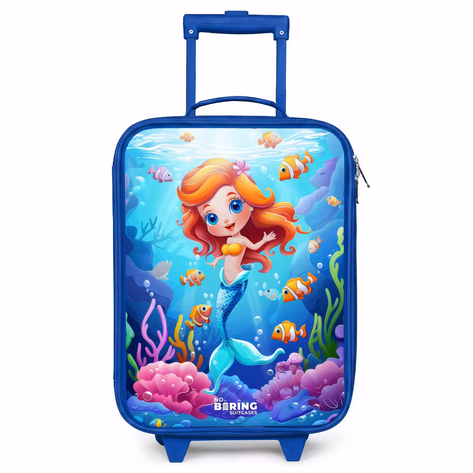 Children's suitcase - Blue - Olivia underwater — 1