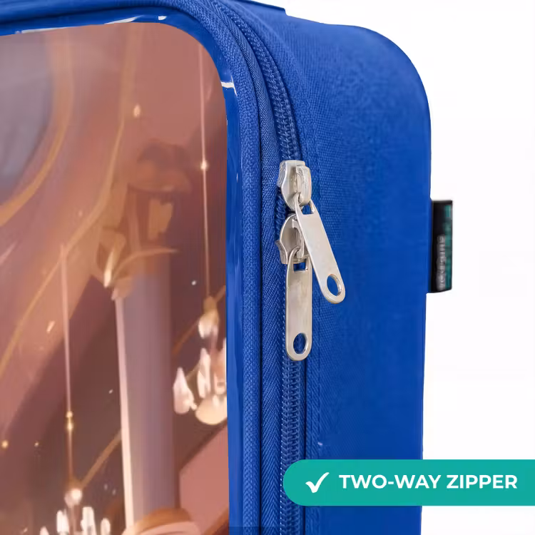 Children's suitcase - Blue - Dancing ballerina in a pink tutu — 6