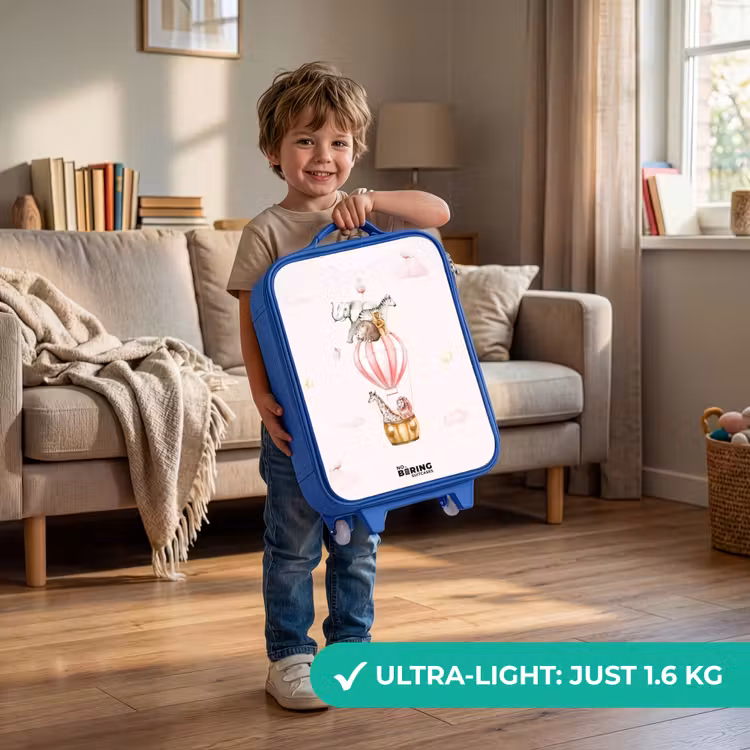 Children's suitcase - Blue - Flying circus — 3