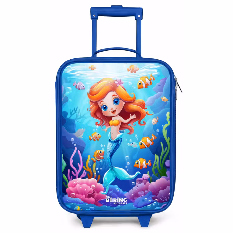 Children's suitcase - Blue - Olivia underwater — 1