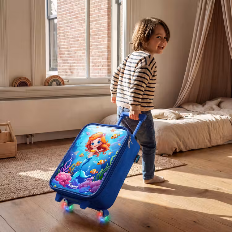 Children's suitcase - Blue - Olivia underwater — 2