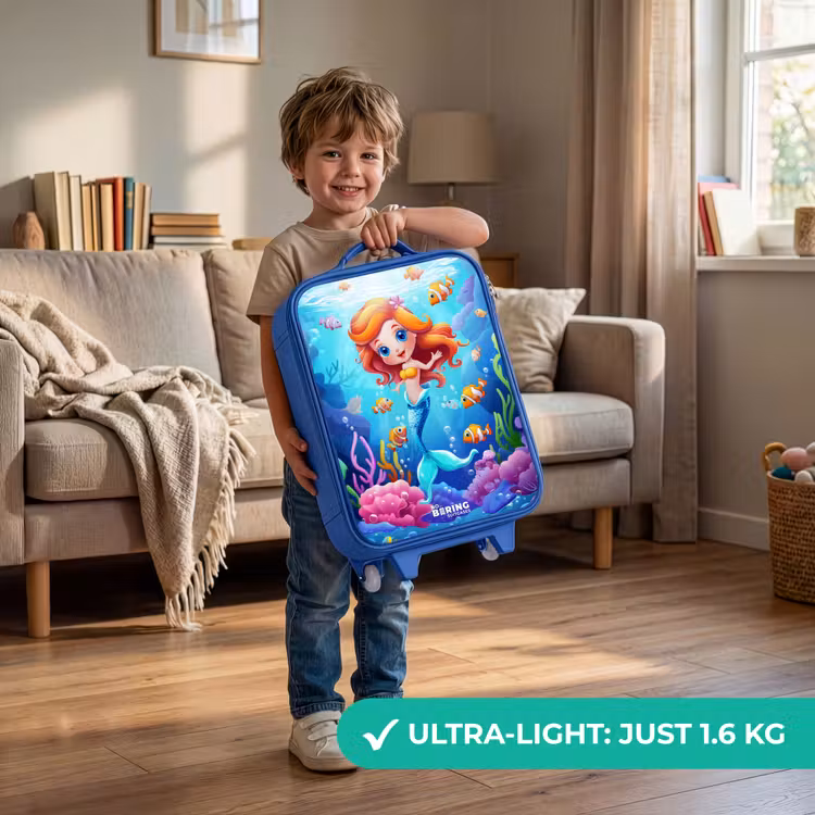 Children's suitcase - Blue - Olivia underwater — 3