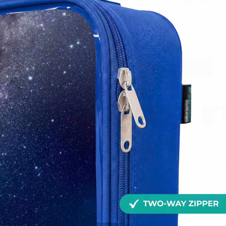 Children's suitcase - Blue - Space shuttle ready to take off — 6