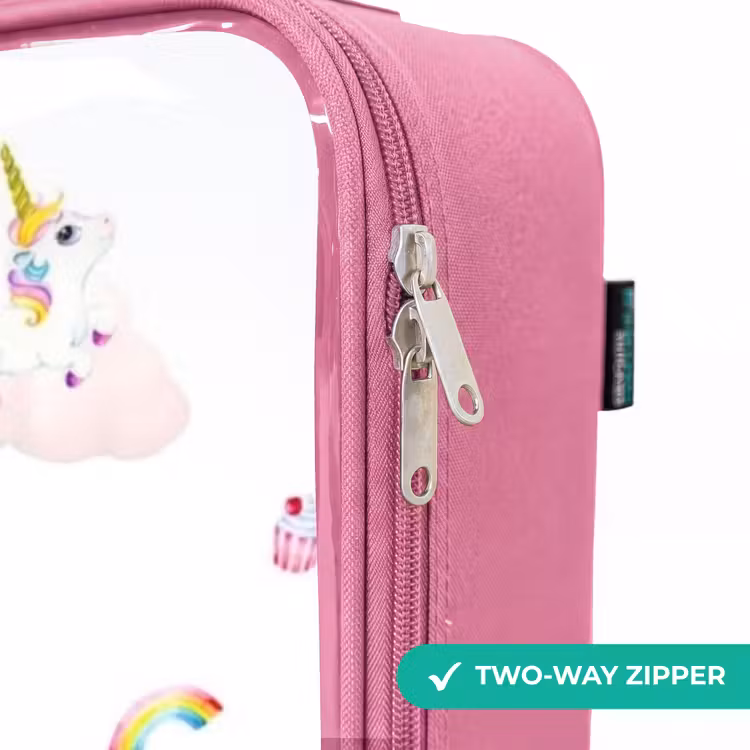 Children's suitcase - Pink - Airy unicorns — 4