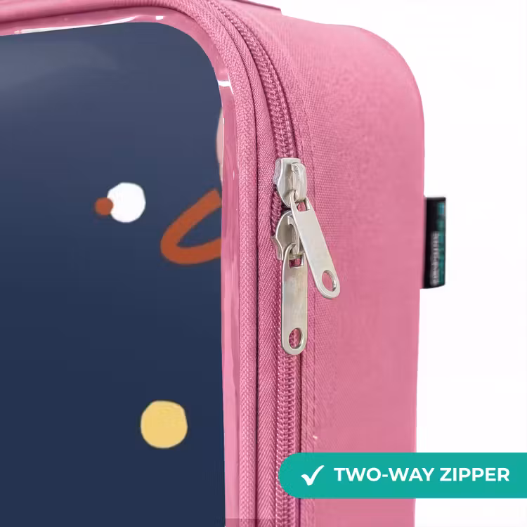 Children's suitcase - Pink - Pattern of planets — 4