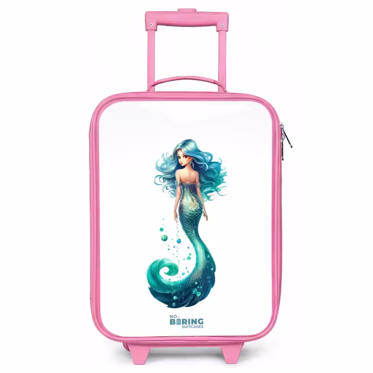 Children's suitcase - Pink - Sandra emerald — 1