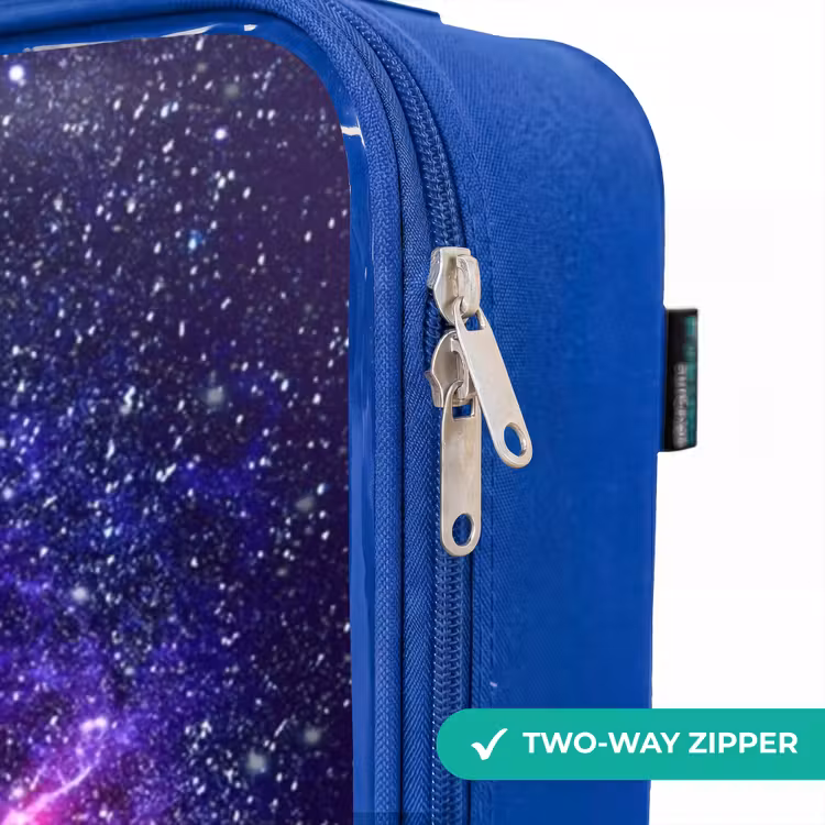 Children's suitcase - Blue - Colorful galaxy — 6