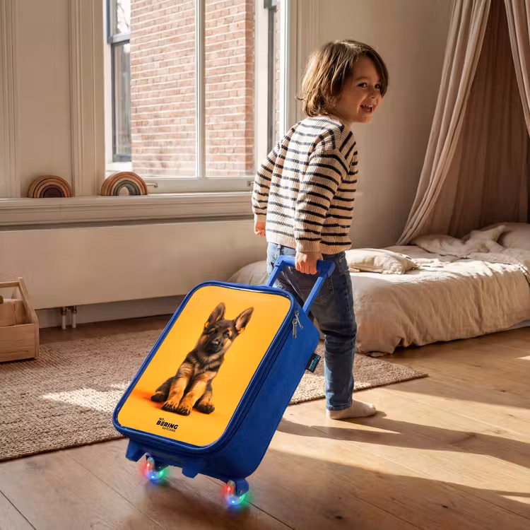 Children's suitcase - Blue - Hein shepherd — 2