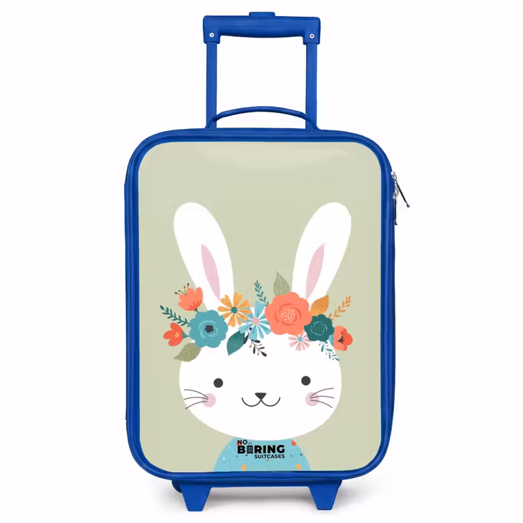 Children's suitcase - Blue - Hippie hare — 1